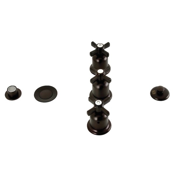 ThreeHandle Bidet Faucet, Oil Rubbed Bronze